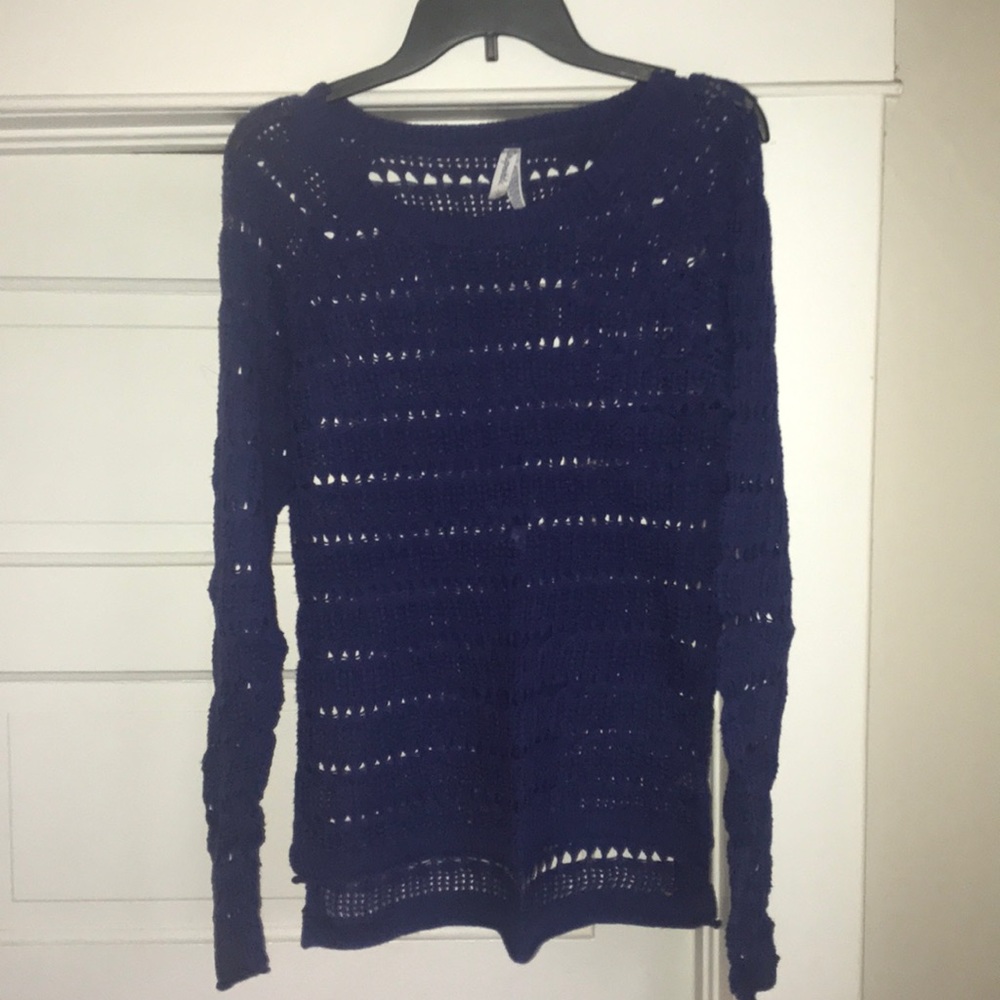 Blue sweater